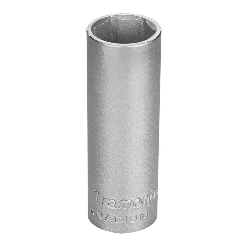 Soquete Sextavado Longo Em Aço Cromo Vanádio 22 Mm - Encaixe 1/2\" Tramontina Pro Tramontina