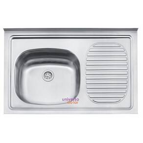 Pia De Apoio Tramontina Filo 40 Fx Ex 80x50 Cm Aço Inox