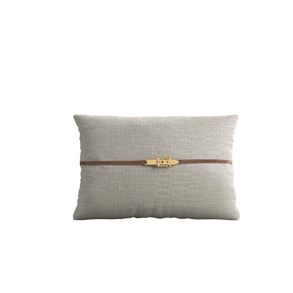 Almofada 55x35cm em Linho Texas Alves Pereira Cru