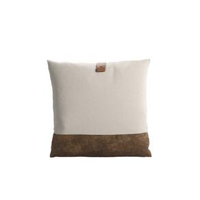 Almofada 50x50cm em Linho Leme Alves Pereira Areia