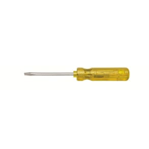Chave De Fenda Tramontina Masterplus Com Ponta Chata 1/4x4" Em Aço Cromo Vanádio Tramontina