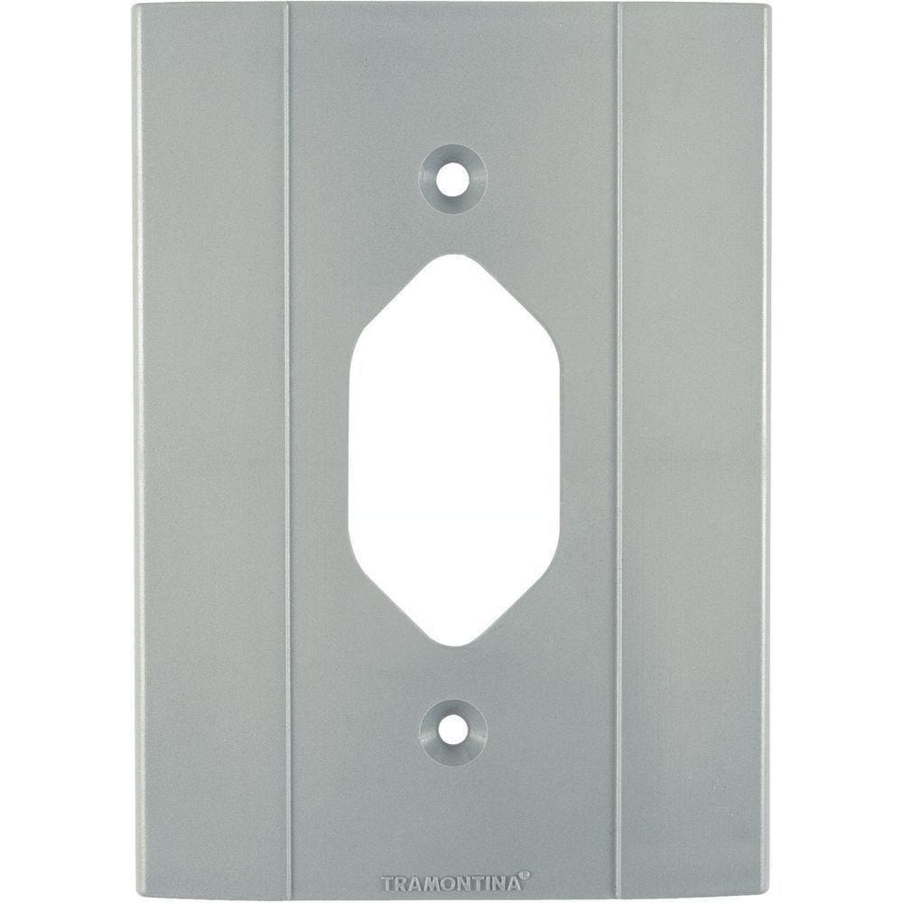 Tampa 1 Posto Vertical Para Tomada Tramontina