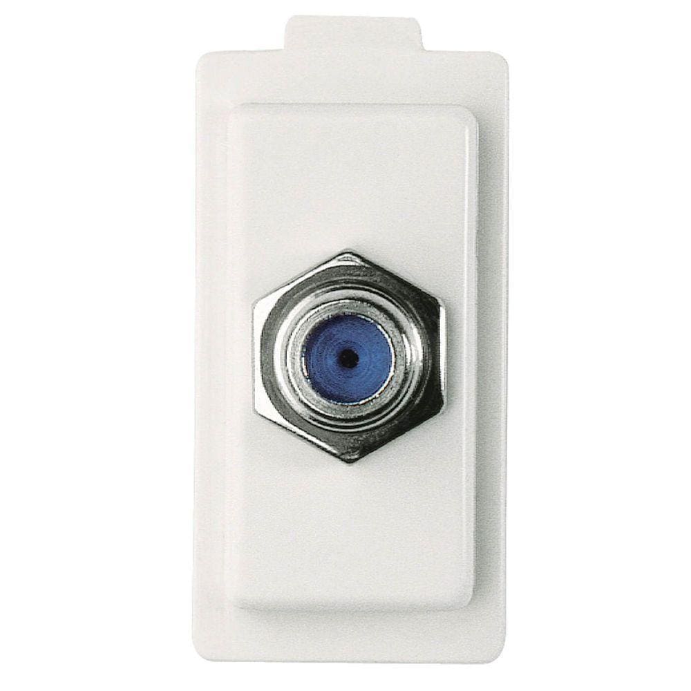 Módulo Tomada Tv/sat Coaxial Direta Cor Branco Tramontina