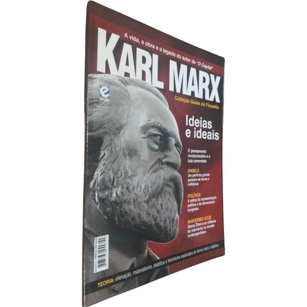 Revista Coleção Guias de Filosofia Volume 1 Karl Marx Ideias e Ideais
