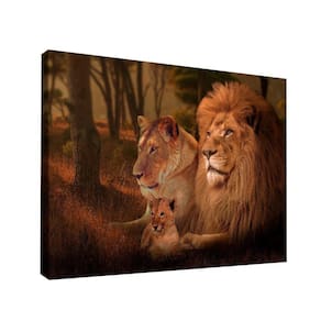 Quadro Wild Family Médio 84x54