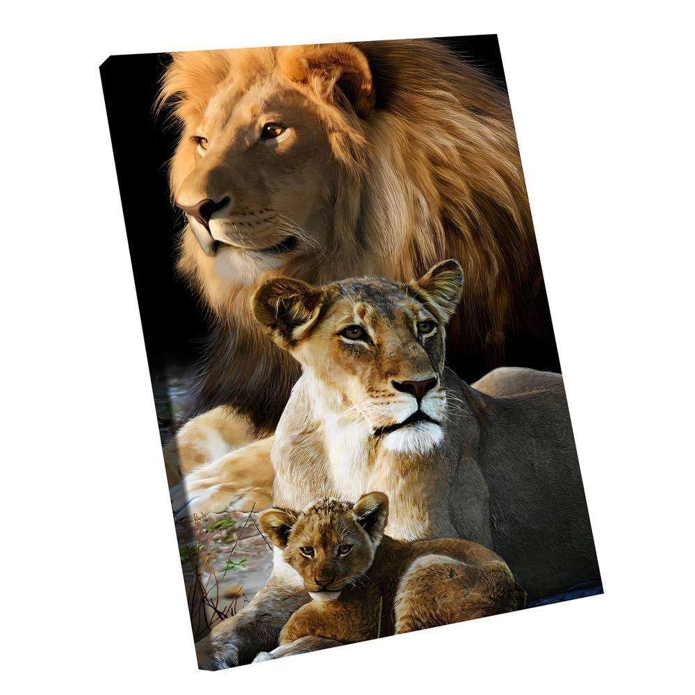 Quadro União Felina Grande 118x78