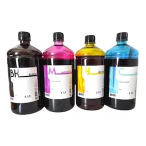 Kit 4 Litros Tinta P/ Epson Ecotank L3250 Kings Of Ink Comum