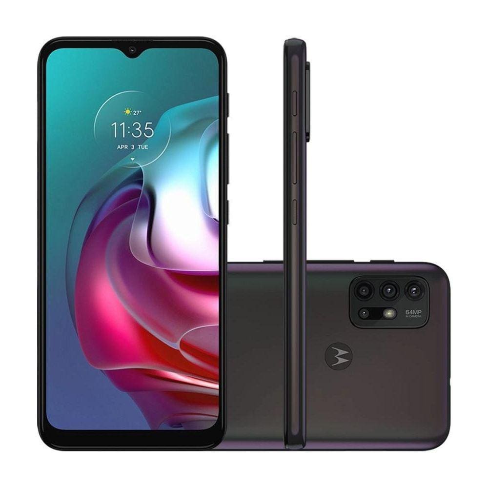 Usado: Motorola Moto G30 128GB Dark Prism Excelente - Trocafone