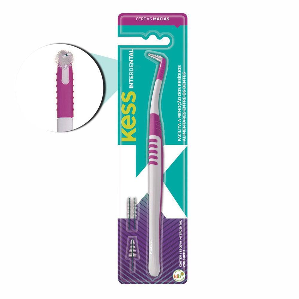Escova Interdental Kess C/3 Refis Cód.1990