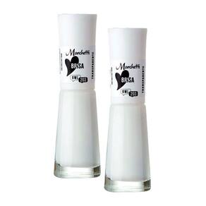Esmalte Marchetti Cremoso Cor Brisa 203 com 8ml | Kit com duas unidades