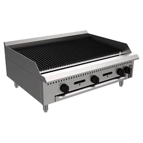 Chapa Grill Char Broiler de Mesa Prime a Gás PCG090G 90x73 cm Venâncio