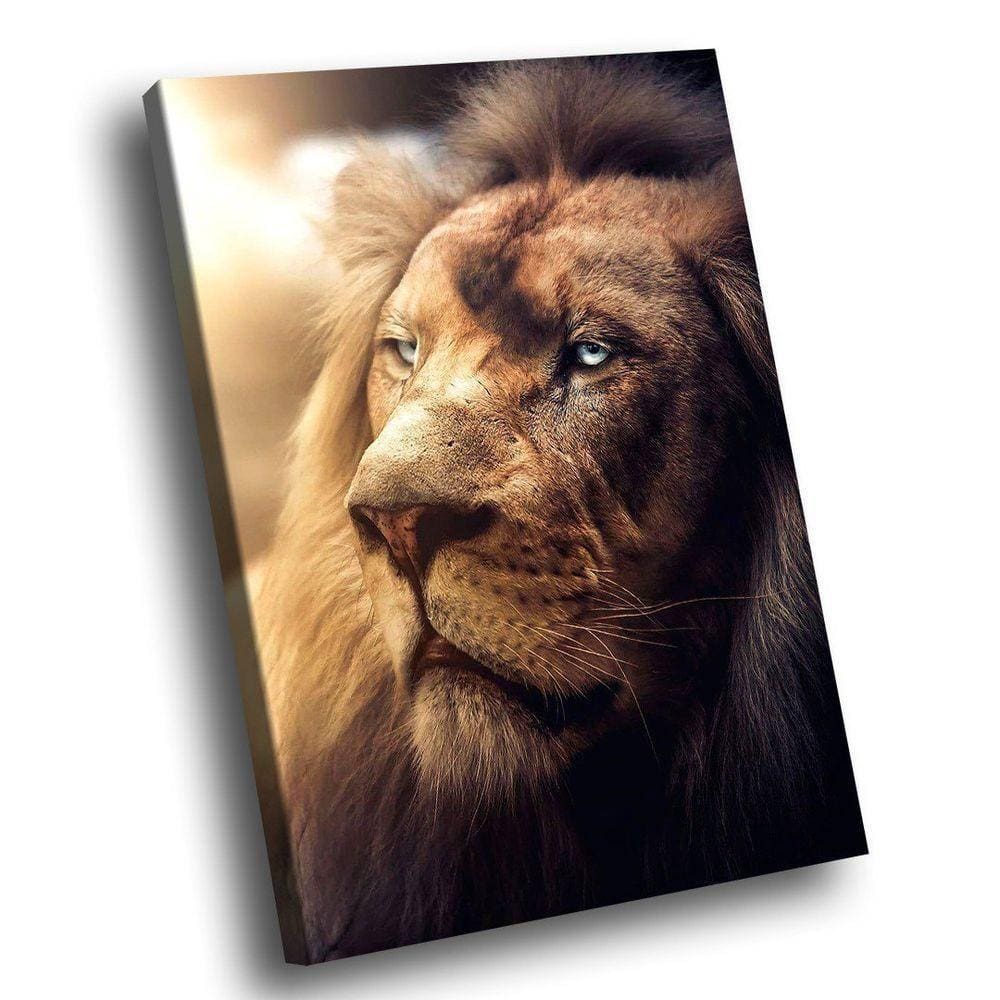Quadro Lion Profile Grande 118x78