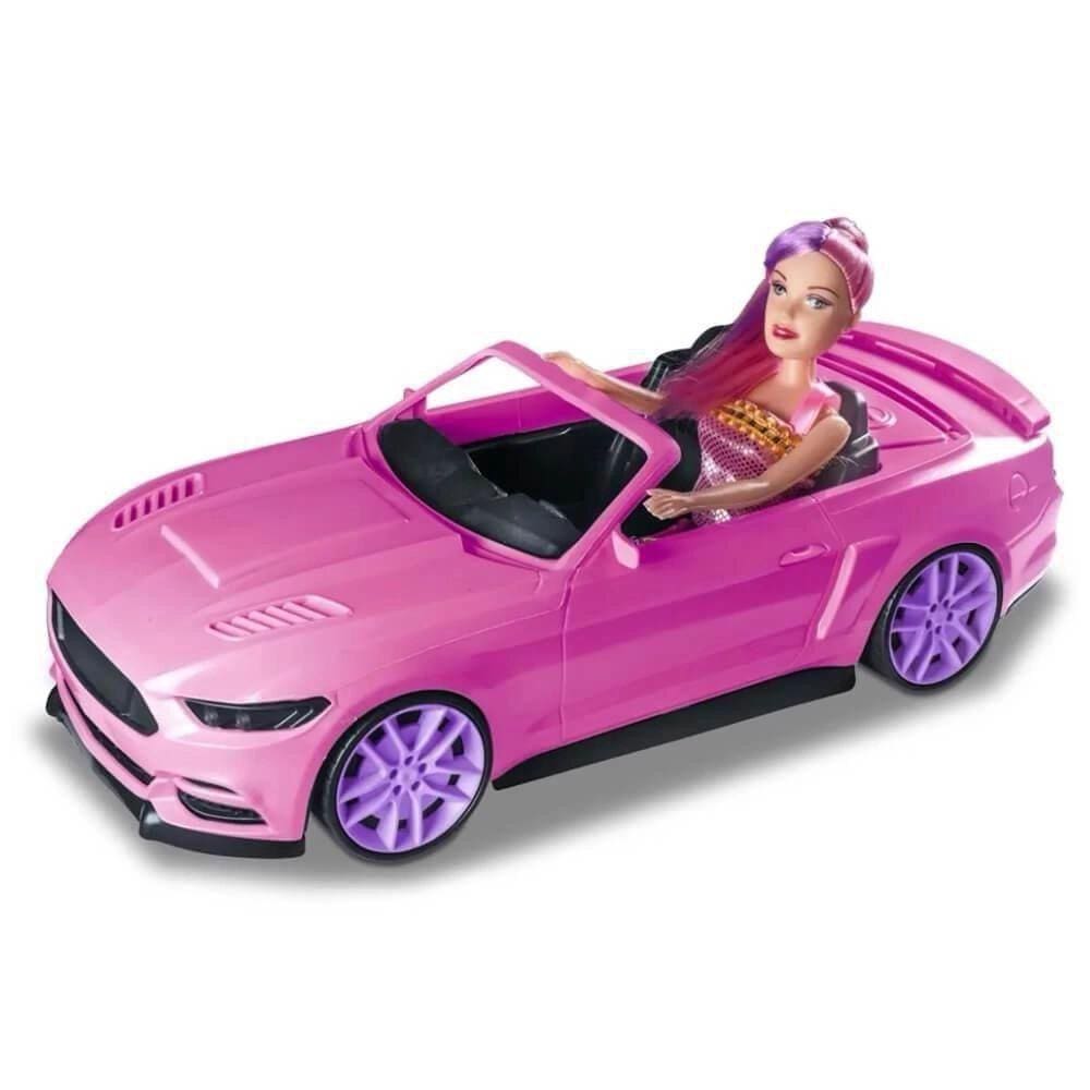 Carrinho Barbie Fashion Candide Driver com Controle Remoto 3 Funções