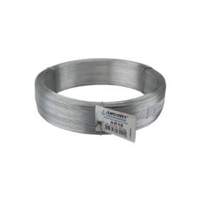Arame Galvanizado BWG Fio 18 1,24mm 1KG AR18 - ANCORA