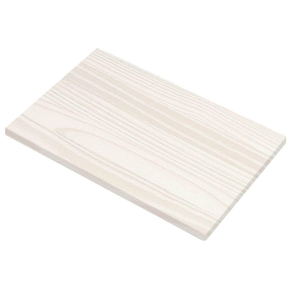Painel Chapa Madeira Branco 800x200x18 - Tramontina - 80cm X 20cm Com 18mm De Espessura Tramontina