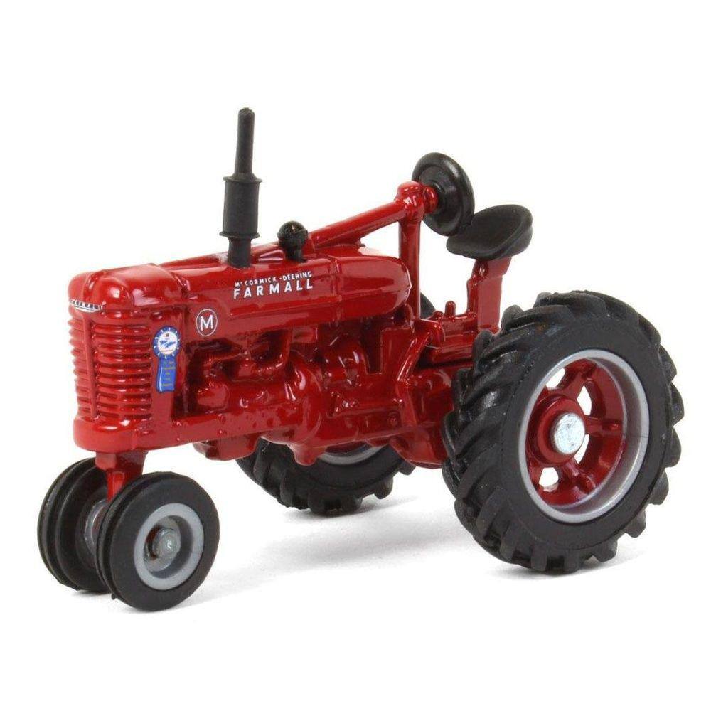 Miniatura Trator Case IH Farmall M Blue Ribbon Service 1/64