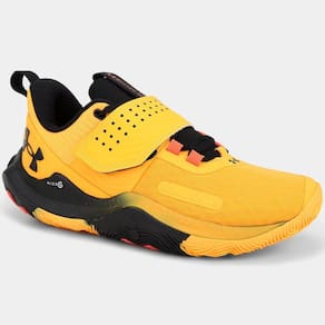 Tênis Under Armour Buzzer Se Masculino - Amarelo e Preto