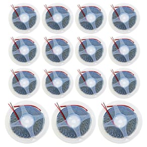 Kit 15 Rolos Fita Led 2835 5M 120 Leds/m 12v Ip20 10W 4000K