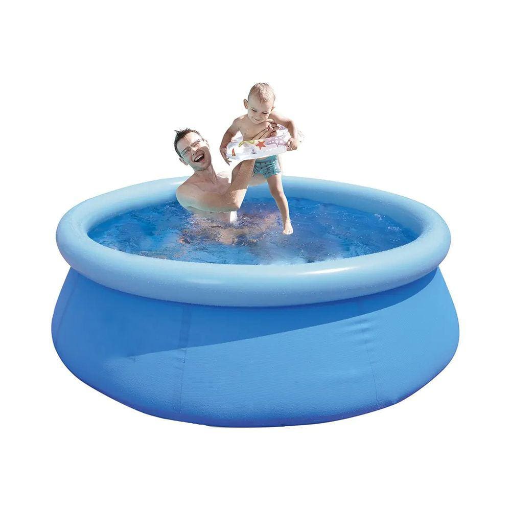 Piscina Inflável Redonda C/ Borda 1000L Lazer 168X51CM