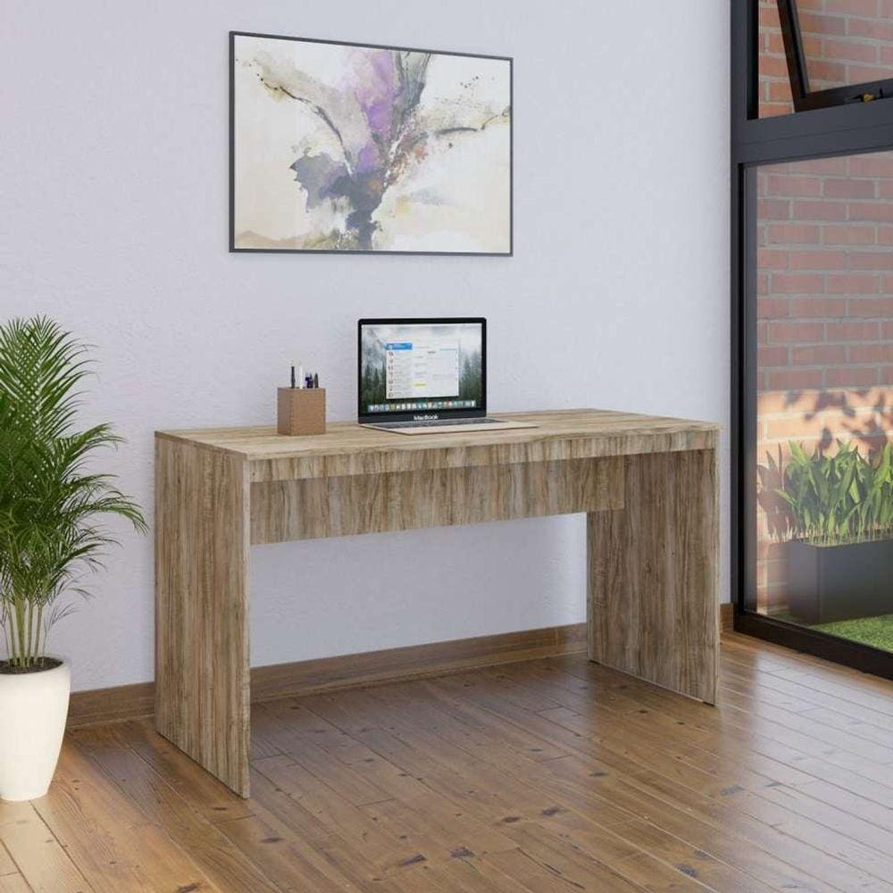 mesa de escritório e cavalho 135 cm