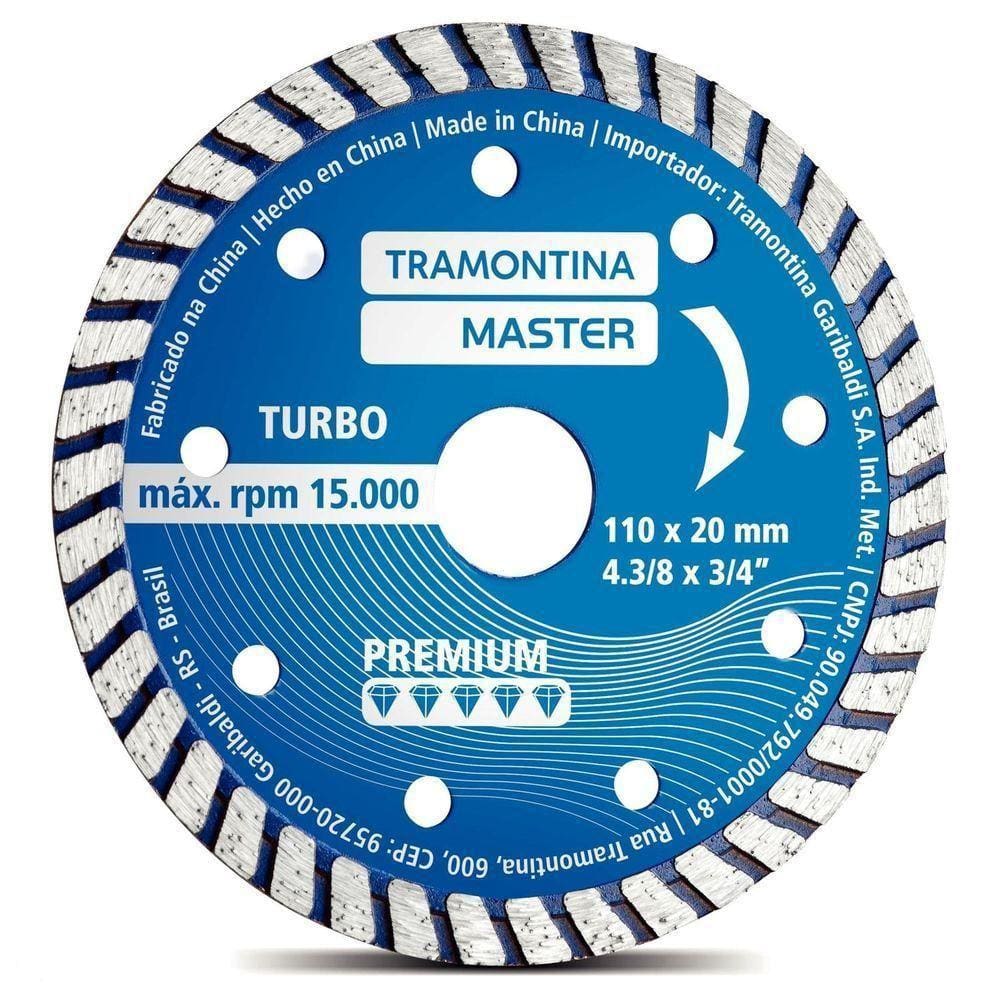 Disco De Corte Diamantado 4.3/8” Tramontina Premium Tramontina