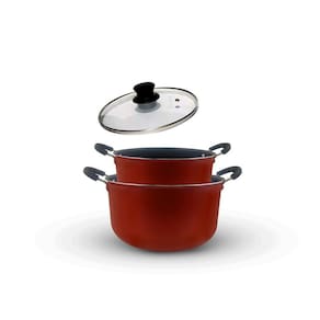 Kit 2 Caçarola Antiaderente Grande Familia Dona Chefa 24 E
