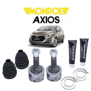 02 Junta Homocinética Axios Fixa Dianteira 20x25 Hyundai Hb20 2012 A 2018