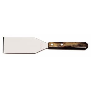 Espátula Raspador 5" Tramontina Em Aço Inox E Cabo Madeira Polywood Castanho Tramontina