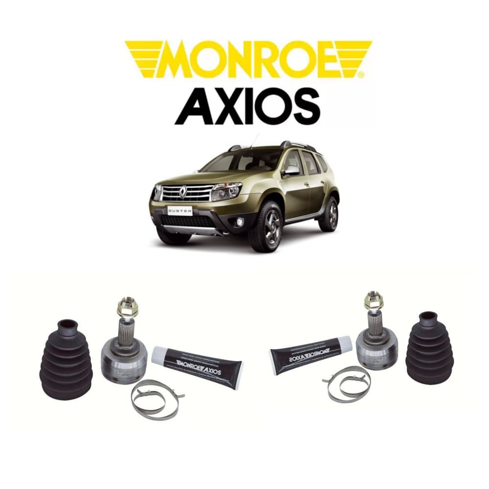Par Junta Homocinetica Fixa 33X25 Renault Duster 2.0 4X4 2010 A 2018 Dianteiro Axios