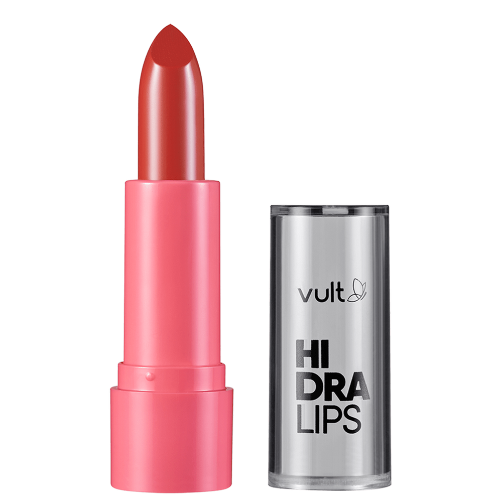 Vult Hidra Lips Terracota Âmbar - Batom Cremoso 3,6g