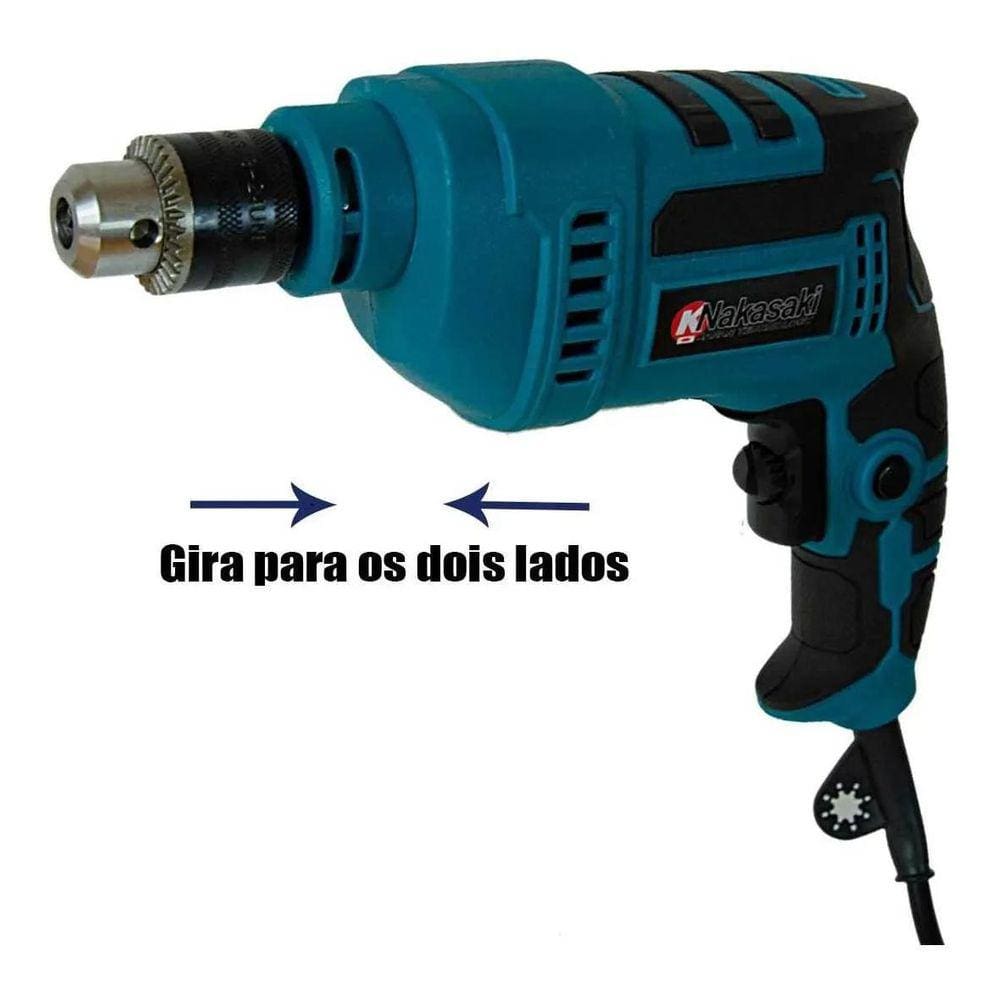 Furadeira de Impacto Elétrica 500W 220V - Profissional