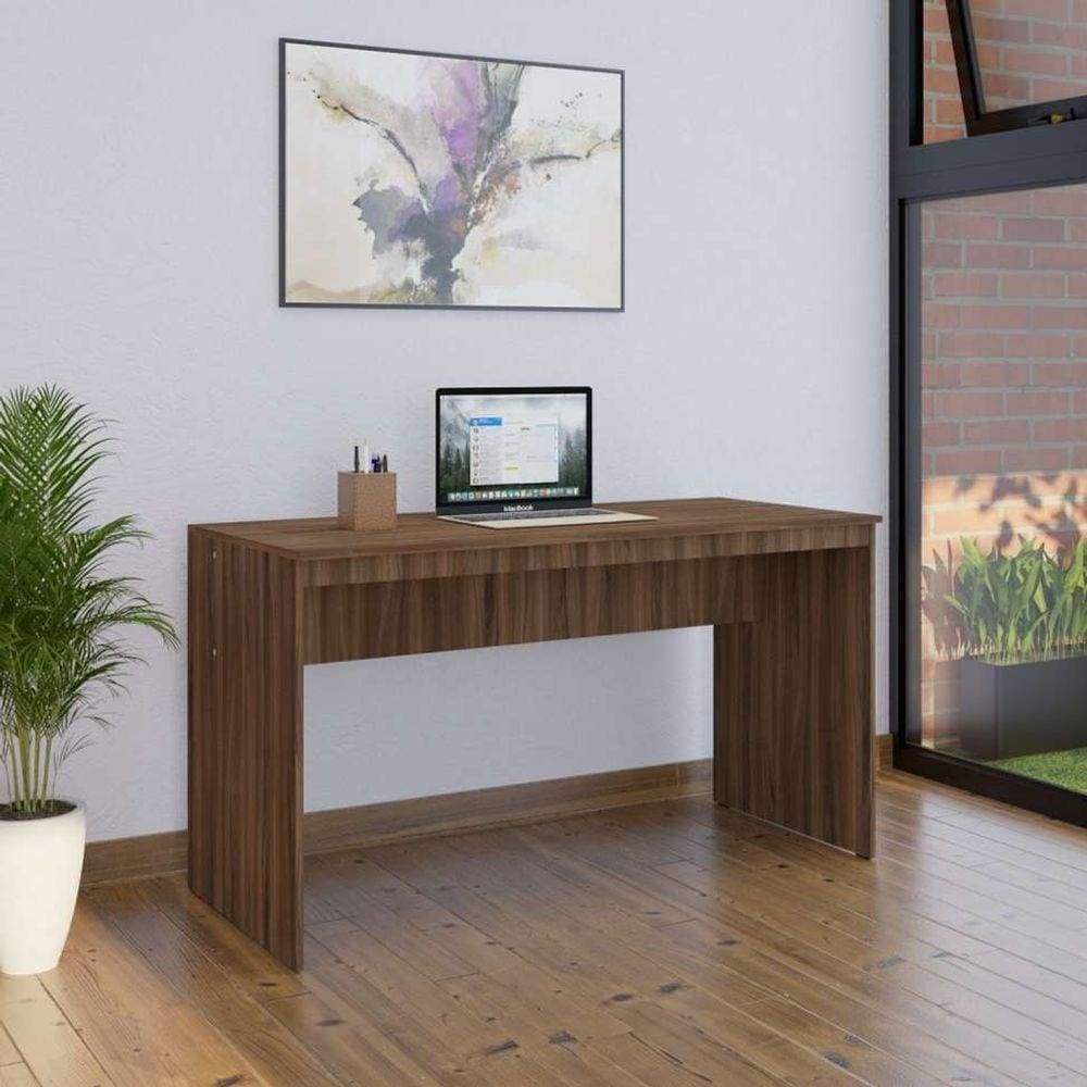 mesa de escritório e nogal 135 cm