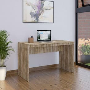 mesa de escritório e carvalho 120 cm