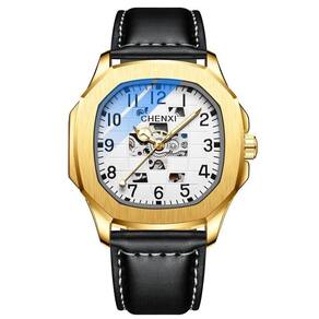 Relógio Masculino Chenxi Cx-8813 à Prova D`água Dourado