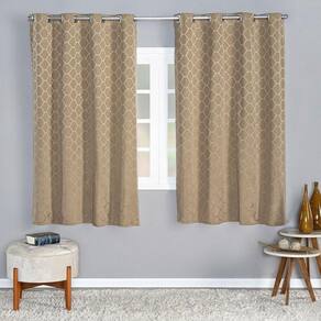 Cortina Dallas 2,80M X 2,30M Corta Luz Porta Balcão Cáqui