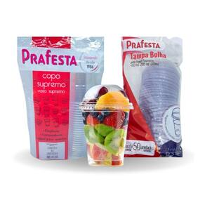 Copo Bolha 200Ml Prafesta Resistente E Elegância - 200 Unds
