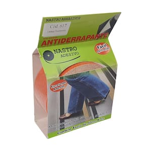Fita Adesiva Antiderrapante 50mm X 5m Para Escadas E Rampas
