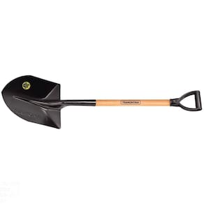 Pá De Bico 460/30 Em Aço Com Cabo De Madeira 71 Cm Com Empunhadura Plástica Curva Ergonôm