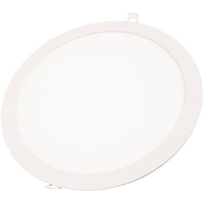 Plafon Led Tramontina Redondo De Embutir 24 W 6500 K Luz Branca Tramontina