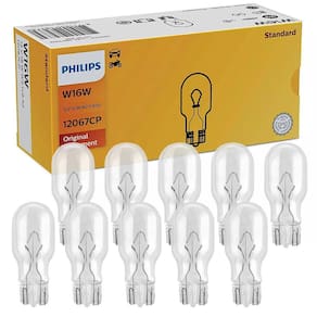 10 Lâmpada Philips Standard 12v 16w Interna Sinalização