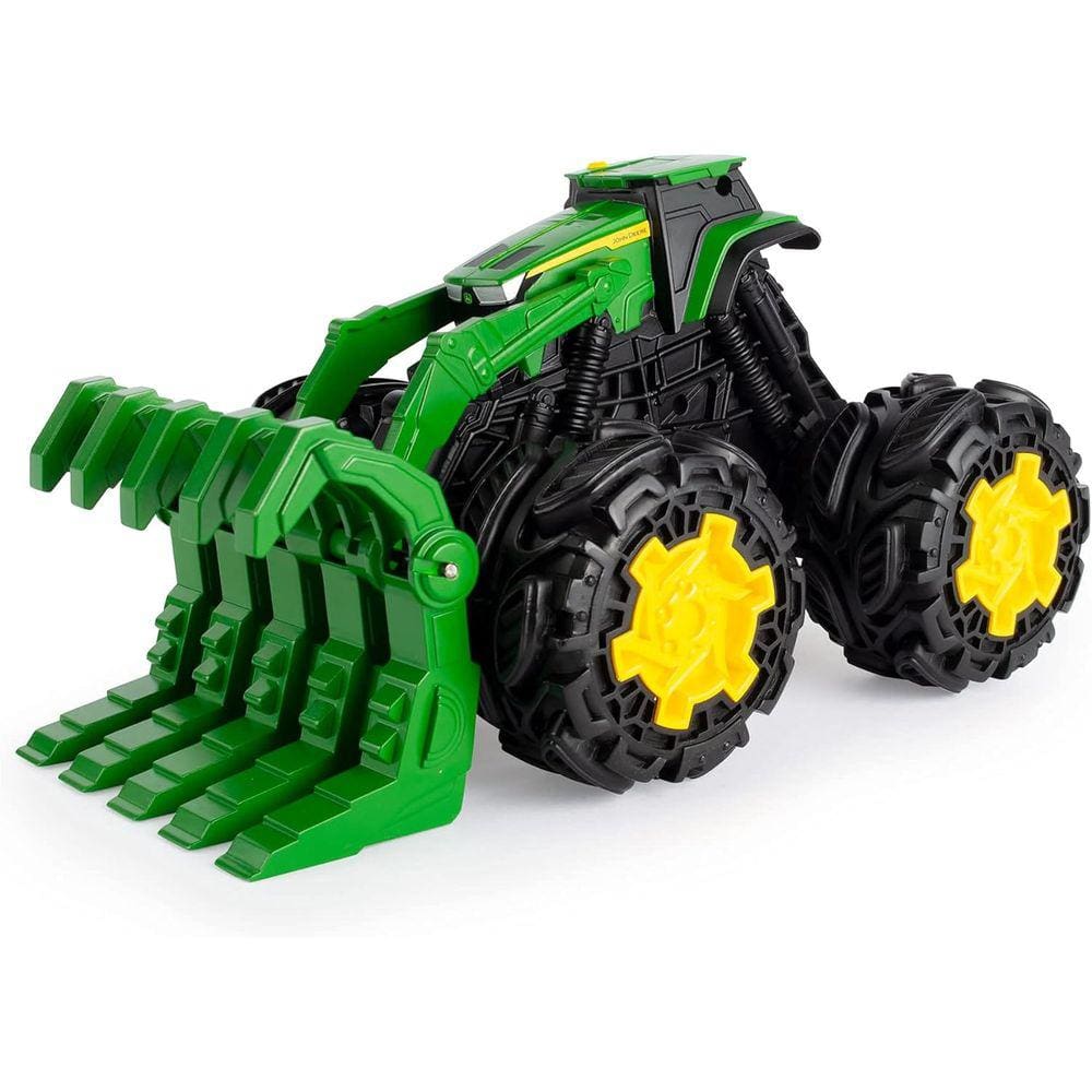 Trator Infantil com Assento Ajustável e Volante Funcional John Deere para  Crianças de 18 a 36 meses, Verde - Dular