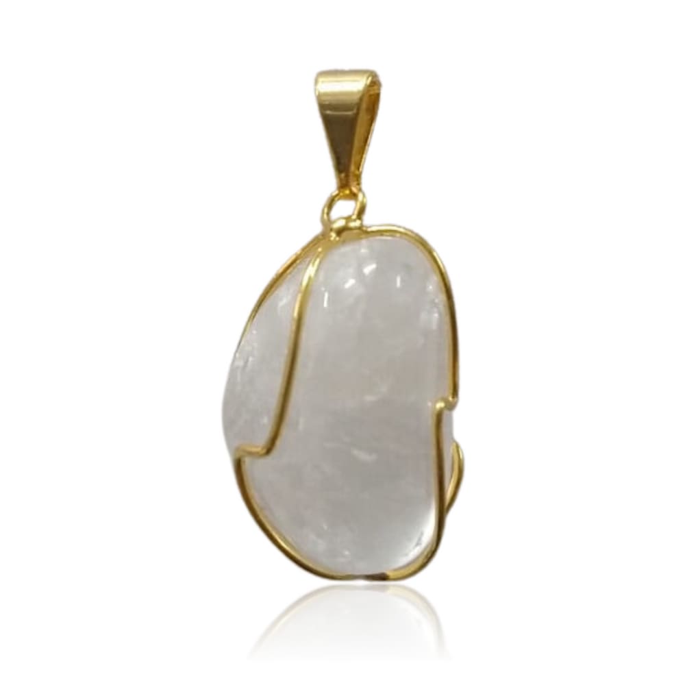 Pingente de Pedra Cristal - Aramado