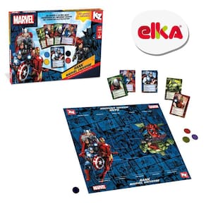Jogo Rank Marvel Universe Elka Brinquedos Com 54 Cartas De Personagens Para Duelar