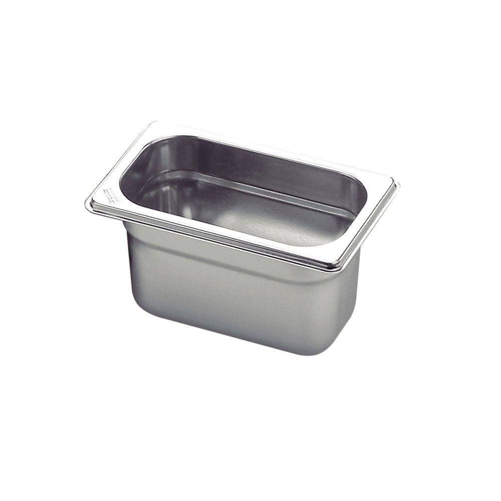 Cuba Tramontina 1/9 Em Aço Inox Sem Alças Profundidade 100 Mm - Aço 304 Tramontina