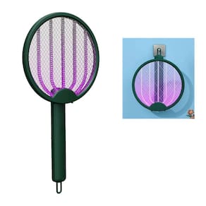 Raquete Eletrica Mata Mosquito 4 em 1 Luz UV Mosca Inseto Pernilongo Automatico