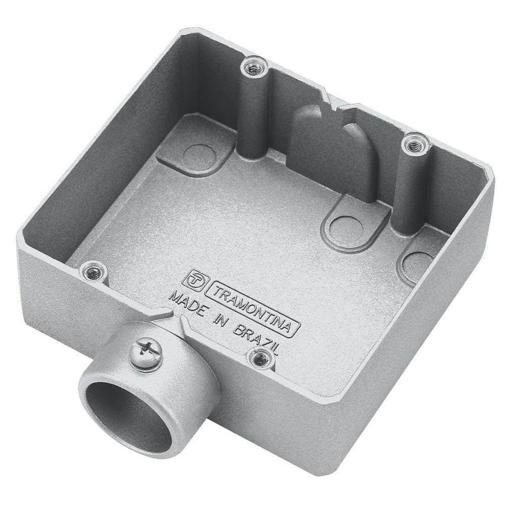 Condulete Duplo 3/4" Tipo "ed" - Sem Tampa / Sem Rosca / Sem Pintura Tramontina