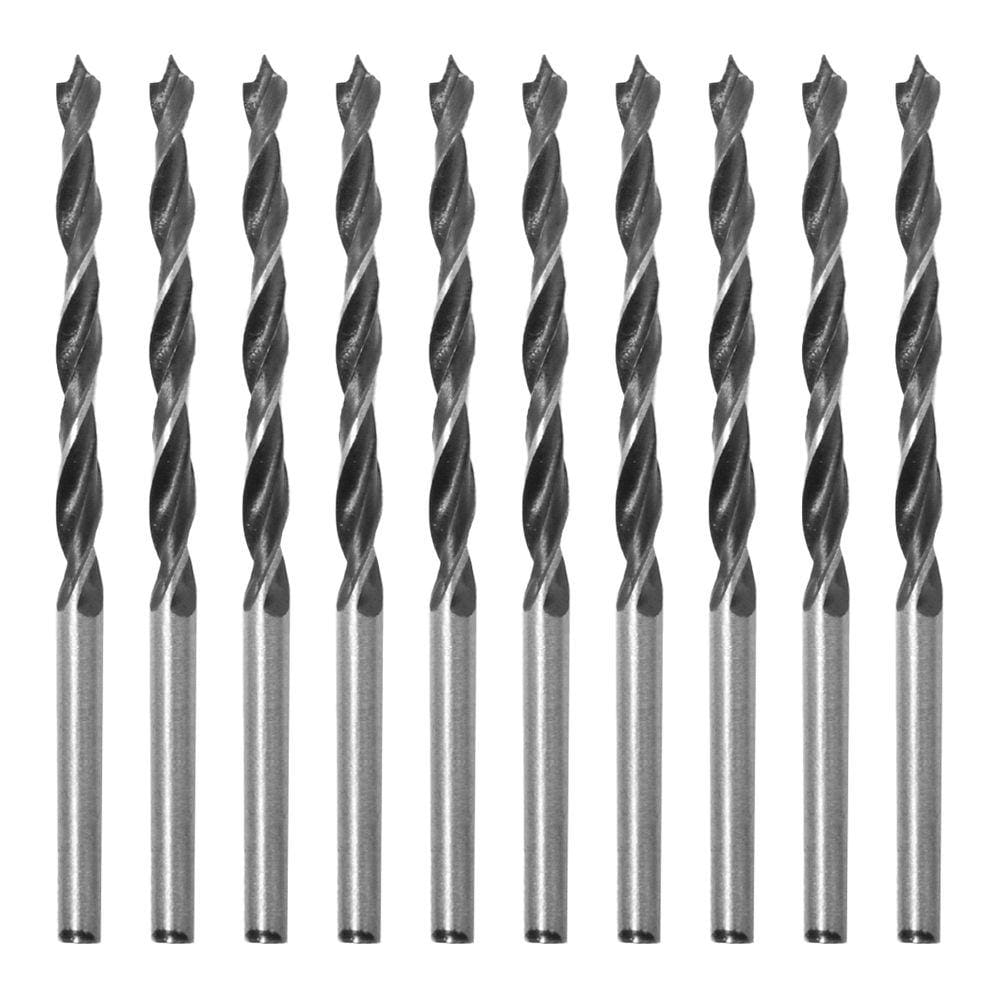 Broca Para Madeira Em Aço Carbono 3 Pontas 4X75MM Tradestar