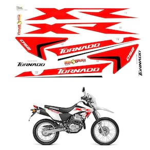 Kit Adesivos Take Honda Xr 250 Tornado 2000 a 2008