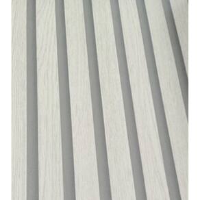 Papel de parede vinilico estilo ripado marfim - unique 5066