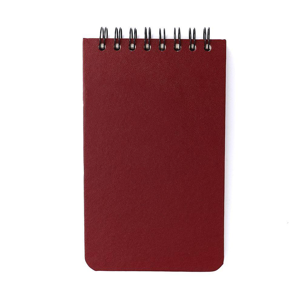 Bloco Wire-O 80 Folhas Pautado 12x20 Cicero Vermelho Quente